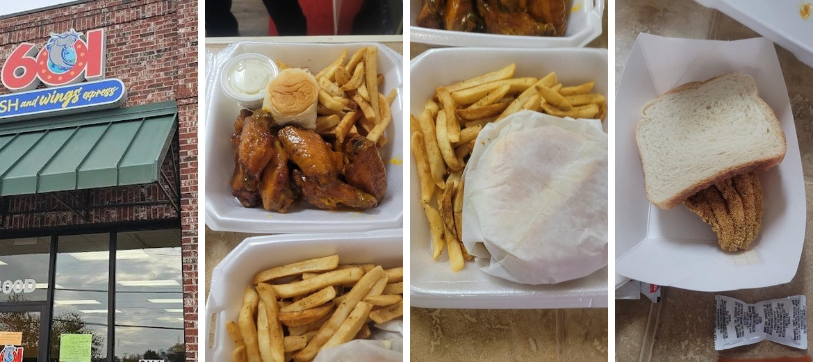 601 Fish & Wings Express LLC Menu